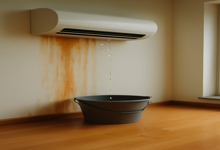 Identifier les causes d'une fuite d'eau