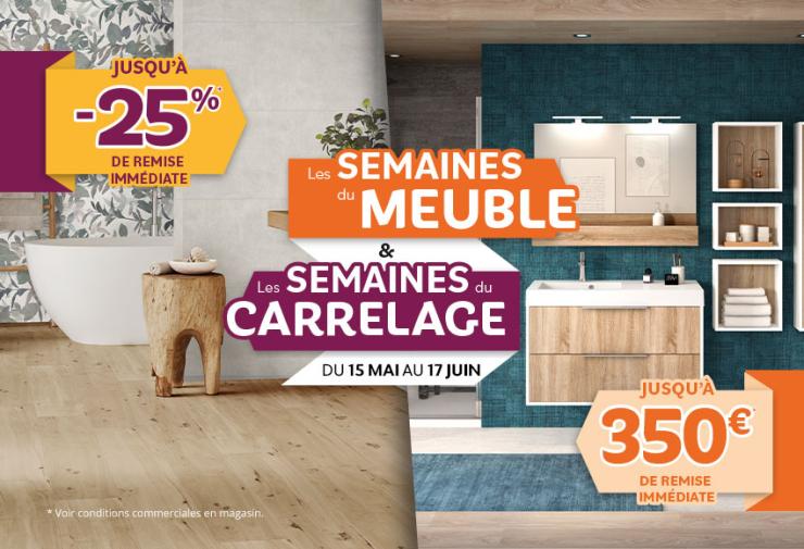 Les Semaines du Meuble et du Carrelage : ne manquez pas ça ! | Somatem